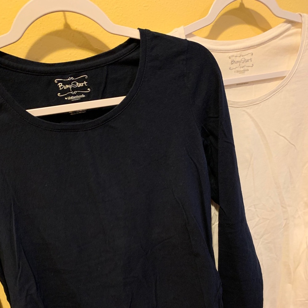 BumpStart by Motherhood - 2 Maternity Tops